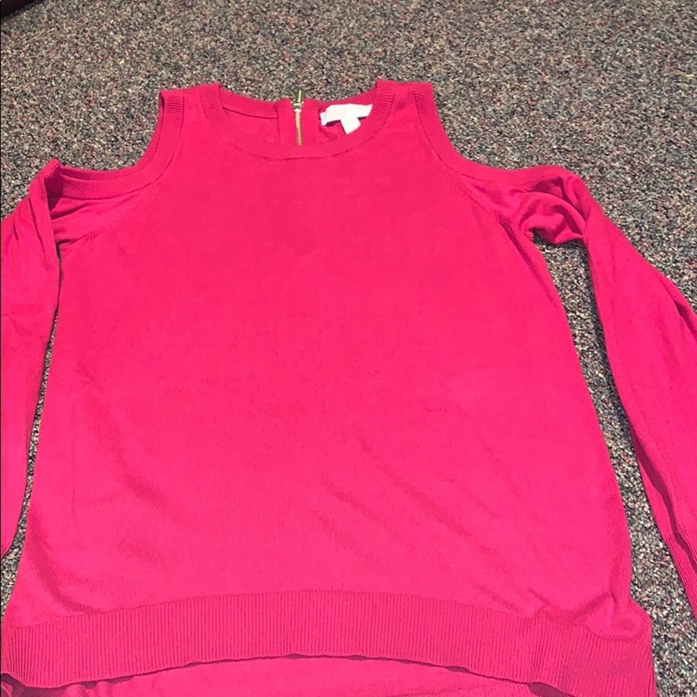 Micheal Kors Cold Shoulder sweater